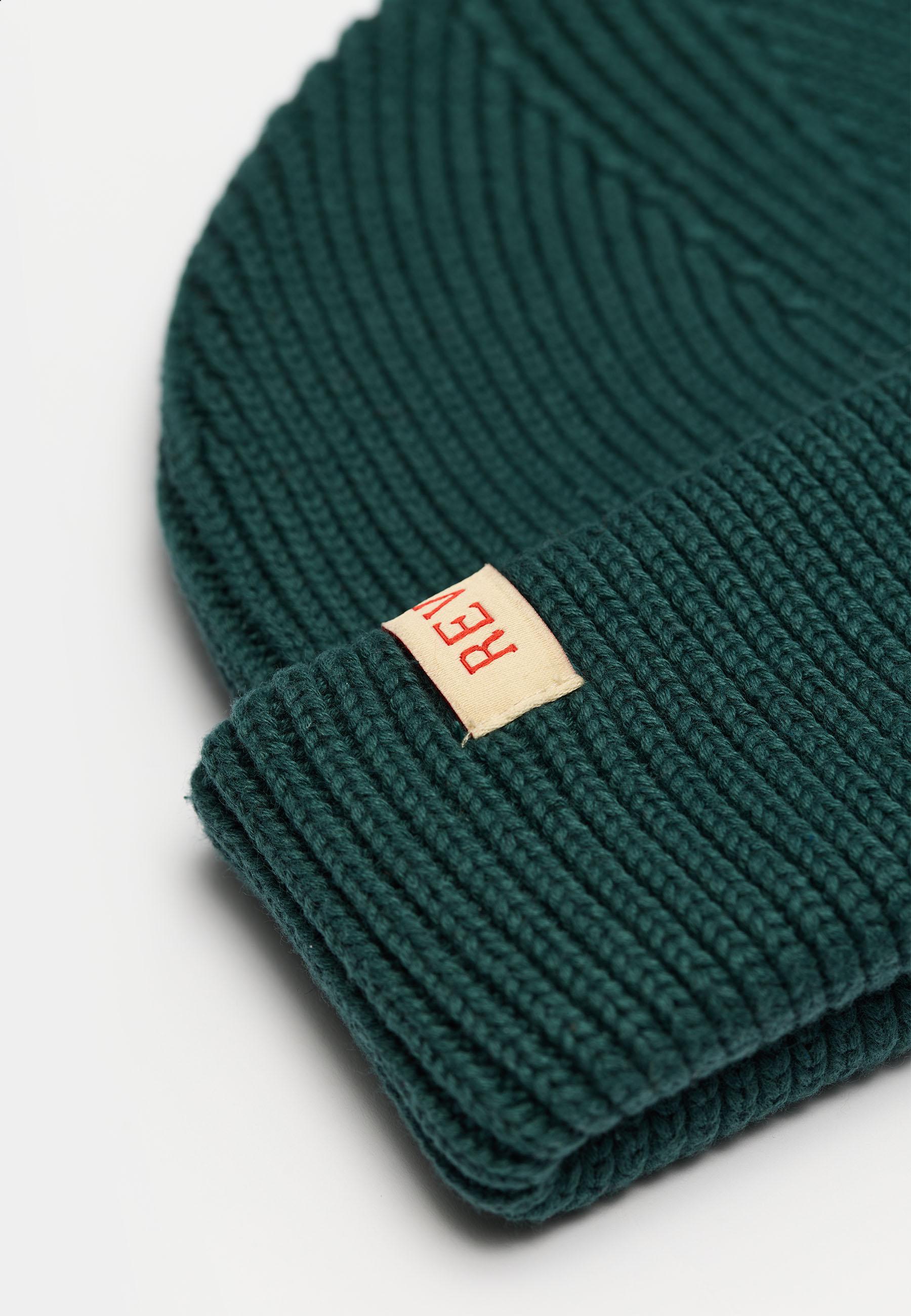 Revolution Fisherman Dustgreen Beanie Unisex petrolblau